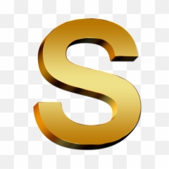 Letters Abc Education - S Dourado Png,S Png