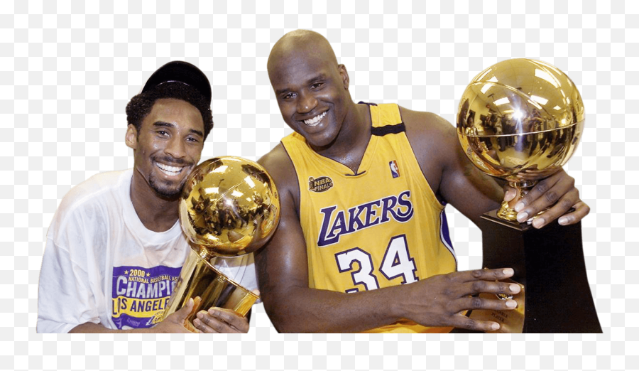 Transparent Shaquille Lakers Png - Kobe And Shaq Rings,Shaq Png