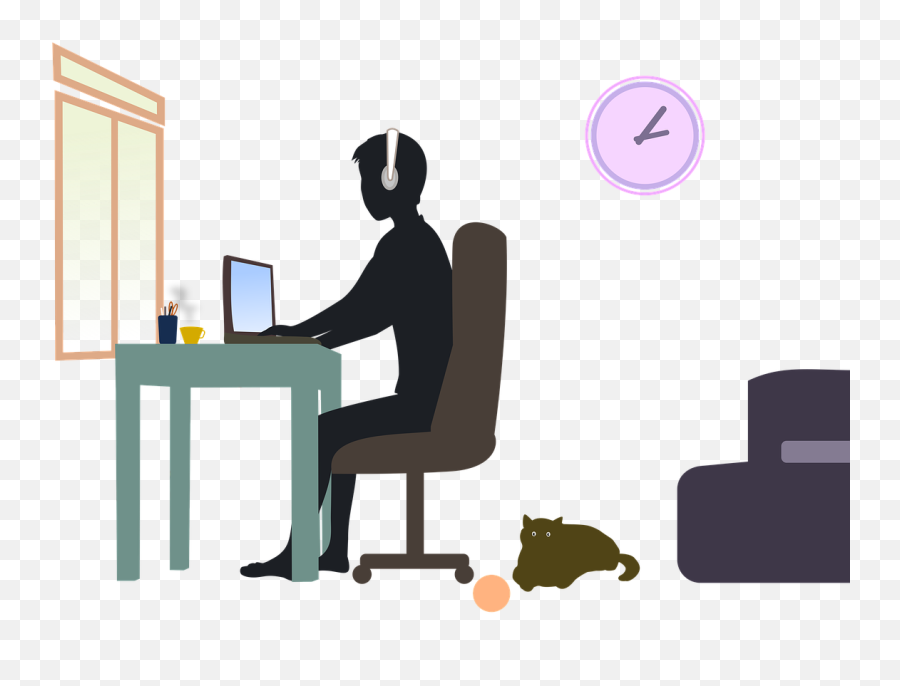 Work From Home Remote Working - Work From Home Images Png,Working Png
