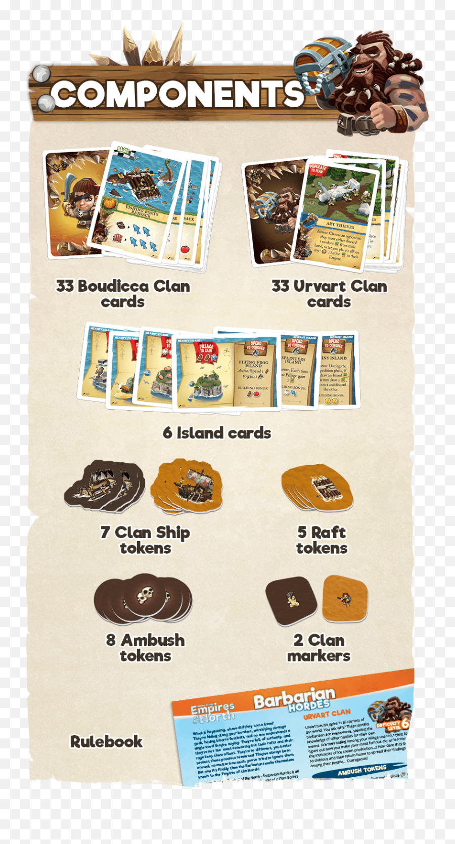 Barbarian Hordes Expansion Board Games That Tell Stories - Flyer Png,Dr Strange Portal Png