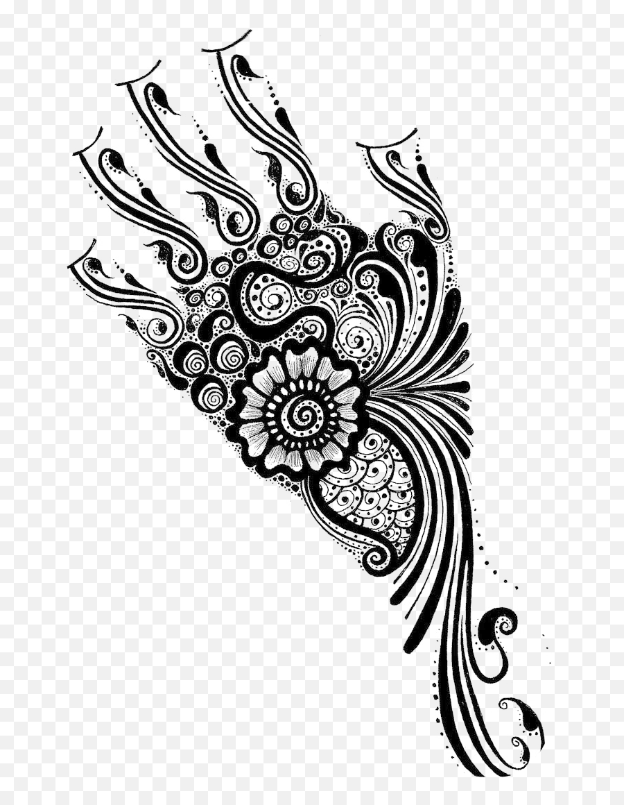 Freetoedit Henna Tattoo Mehendi Sticker By Uyghur Women - Henna Png,Henna Tattoo Png