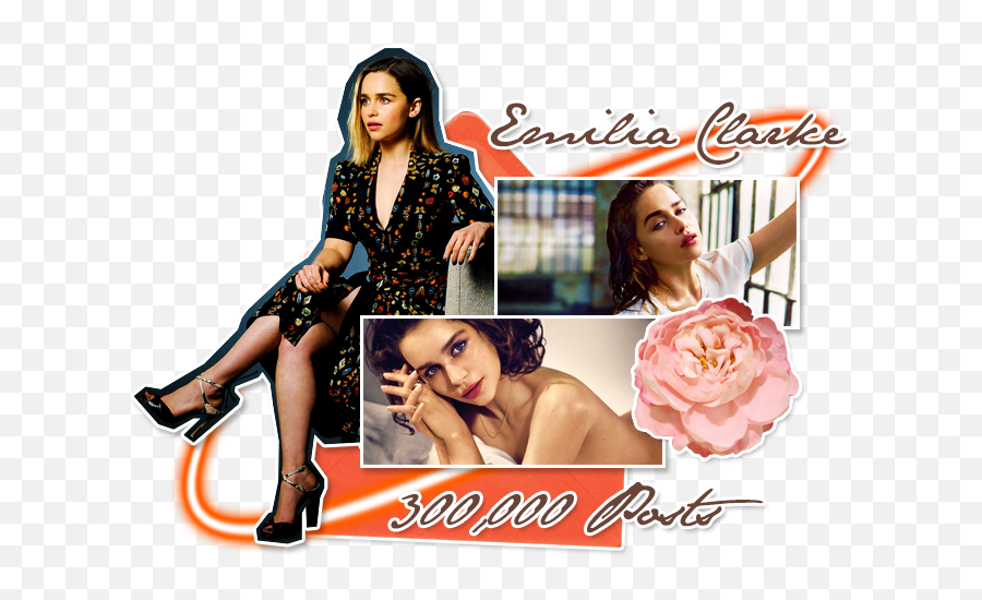 Download - Emilia Clarke 2018 Garden Roses Png,Emilia Clarke Png