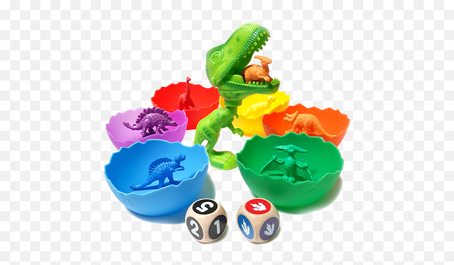 Jumbo Sorting U0026 Counting Dinosaurs Activity Set - Dinosaurs Game Toys Png,Transparent Dinosaur