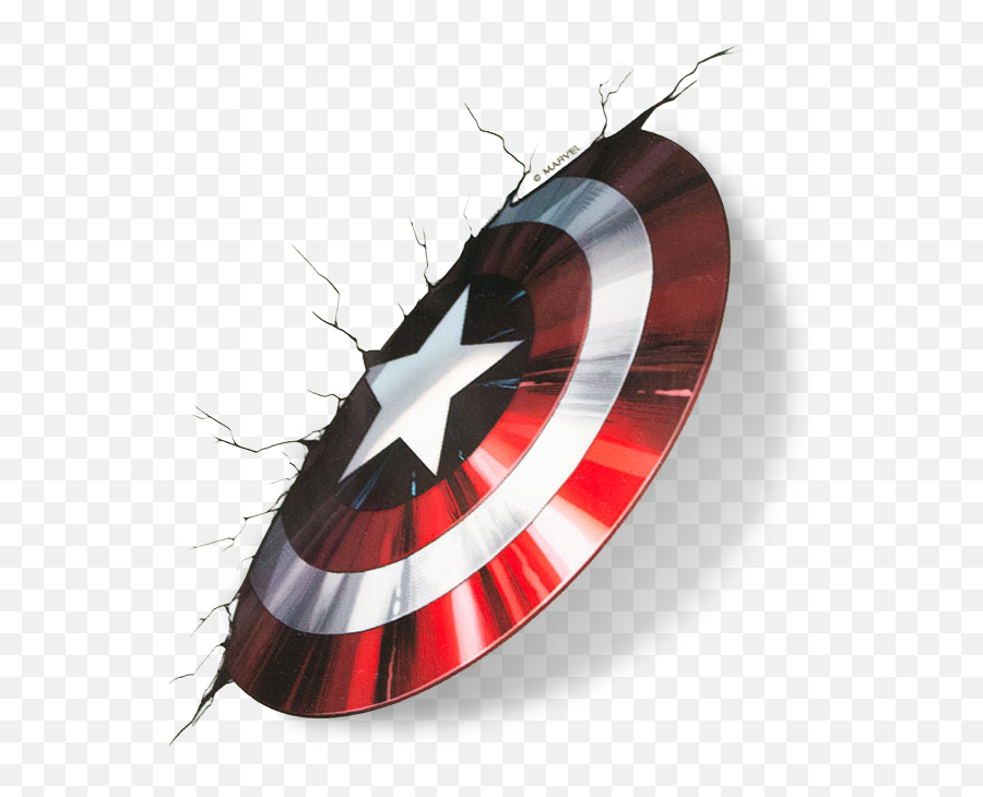 Download Captain America Shield Wall Sticker Hd Png - Captain America Shield,Captain America Logo