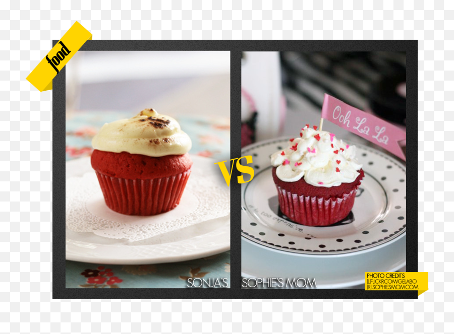 Cupcakes By Sonja Vs Sophieu0027s Mom The Ultimate Smackdown - Mom And Red Velvet Cupcake Png,Cupcakes Png