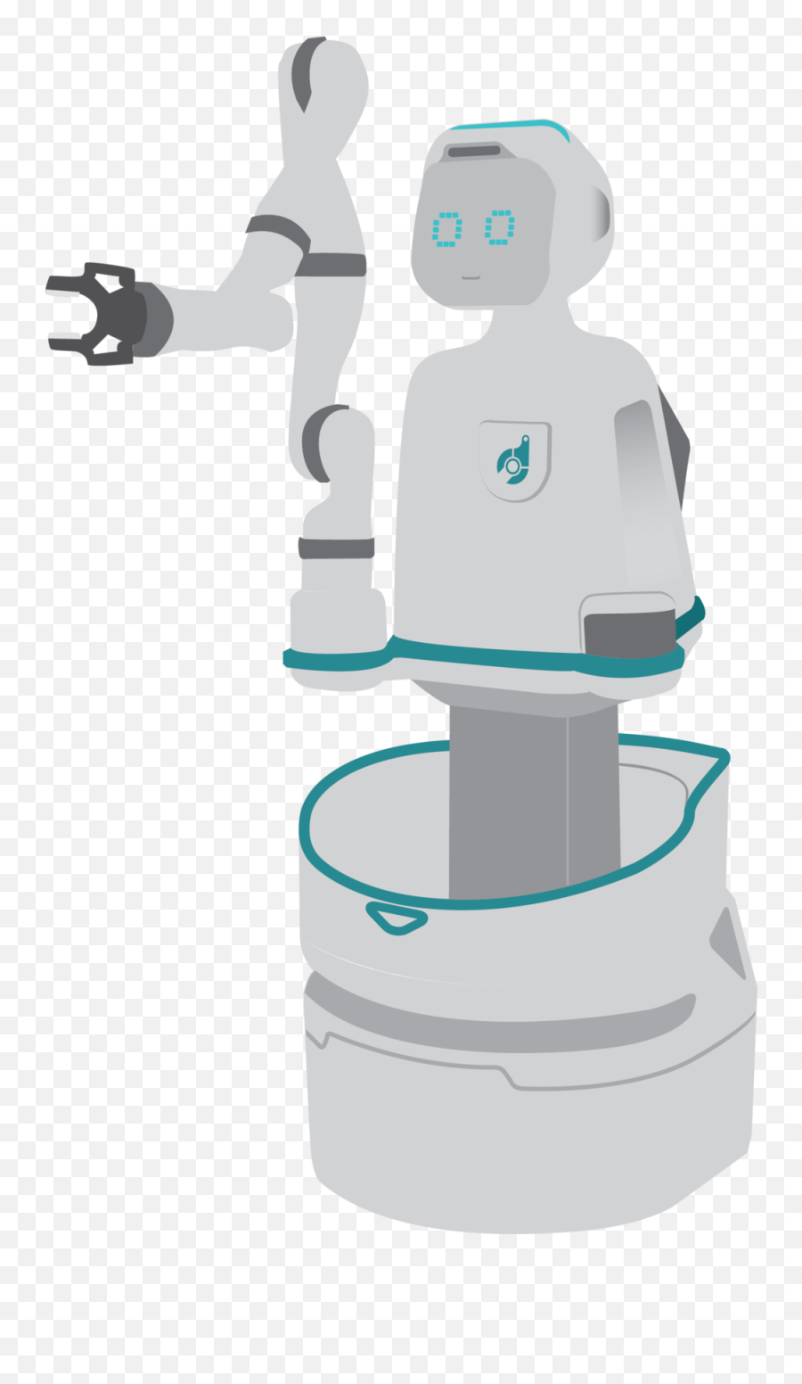 Moxi U2014 Diligent Robotics - Moxi Nurse Robot Png,Robot Transparent Background
