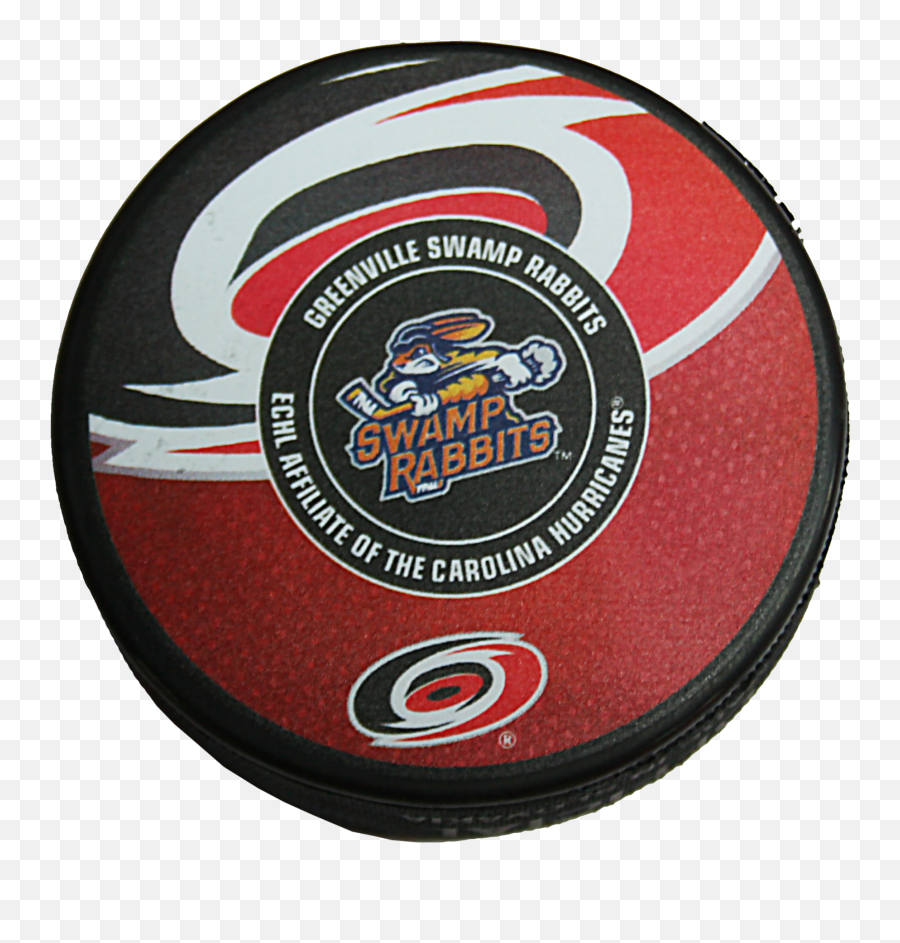 Official Swamp Rabbithurricanes Affiliation Hockey Pucks - Greenville Swamp Rabbits Png,Hockey Puck Png