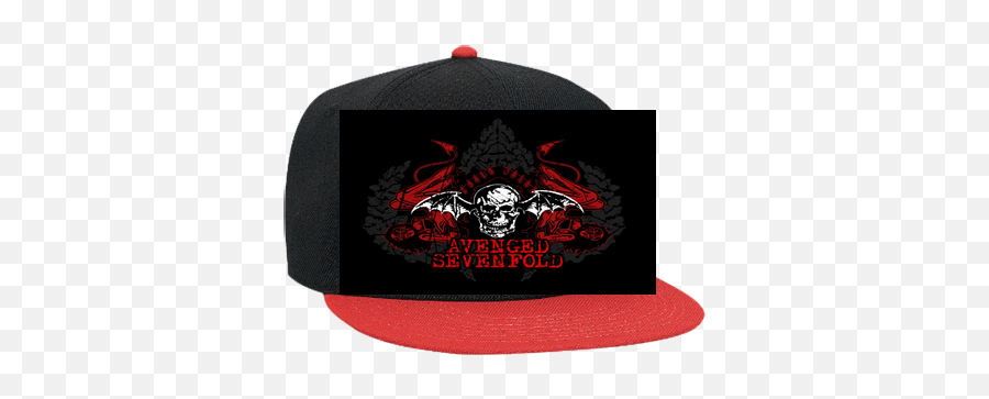 A7x Snapback Wool Blend Flat Bill Hat - Avenged Sevenfold Png,A7x Logo