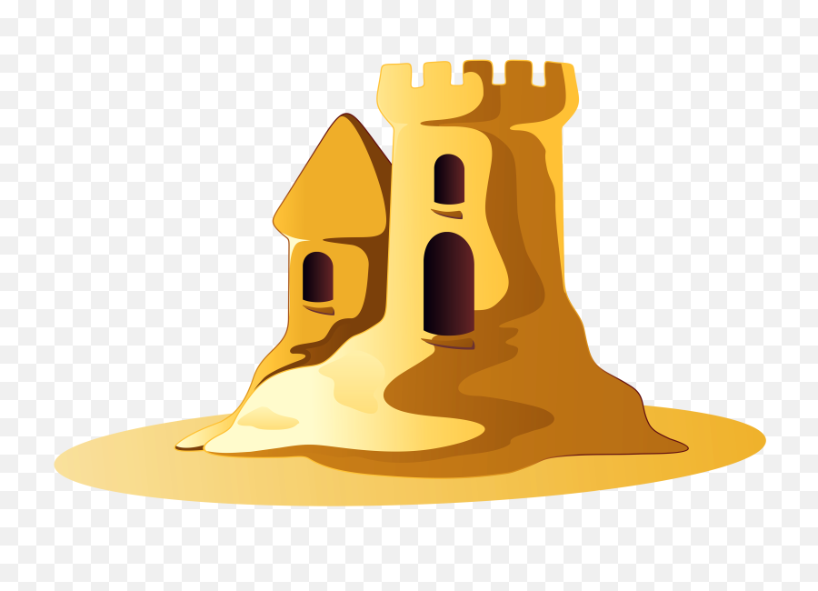 Castle Transparent Png - Small Sand Castle Clipart Sand Sand Castle Clipart Png,Sand Transparent