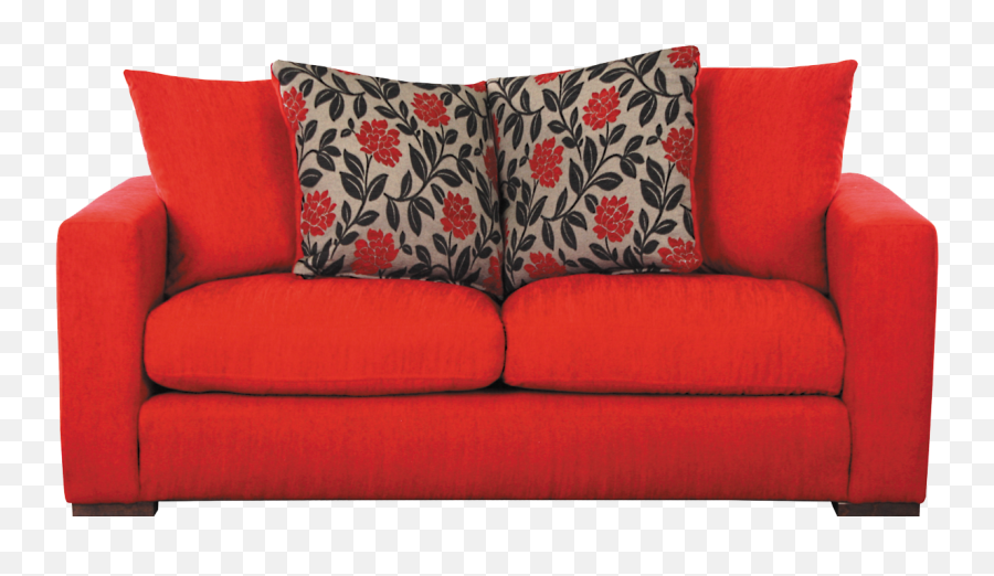 Furniture Clipart Red Pillow - Sofa Set Images Png,Pillow Transparent Background