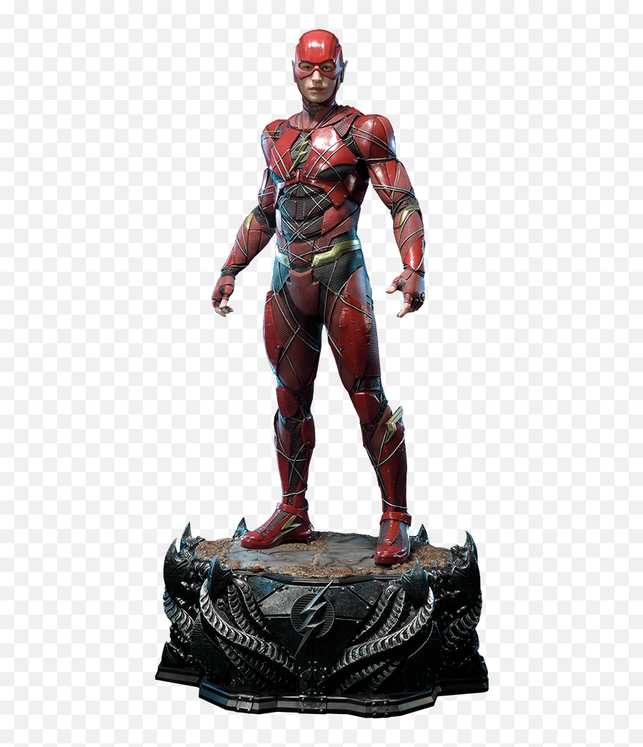 Download Justice - Justice League Flash Statue Png Image Flash Statue Png,Justice League Transparent