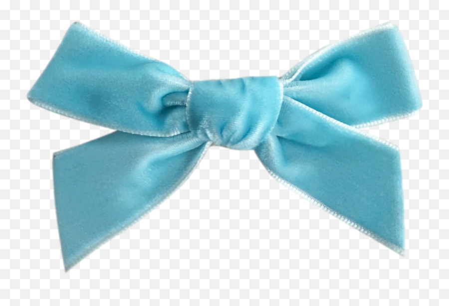 Frozen French Velvet Petit Bow Clip - Bow Png,Blue Bow Png