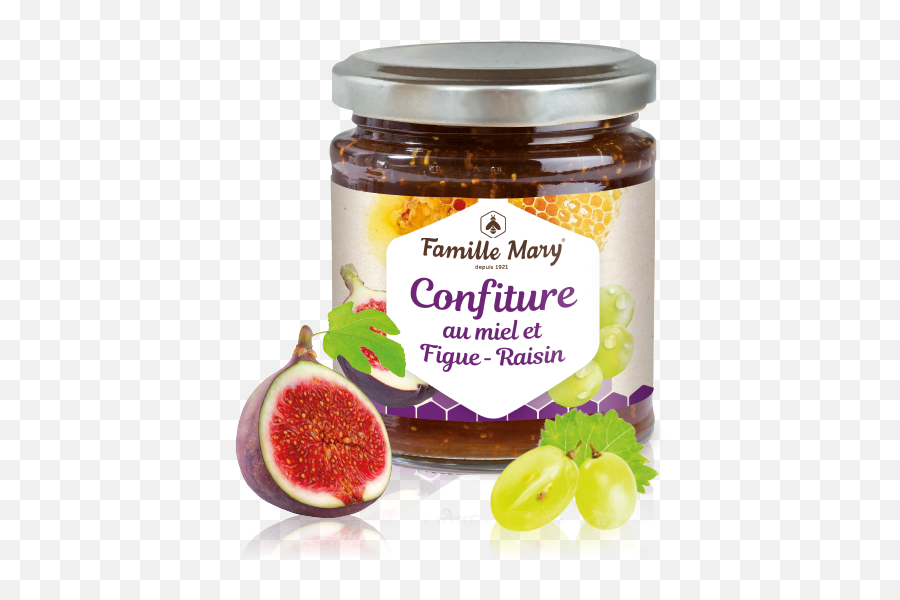 Fig Grape Honey Jam - 1 Jar Honey Jam Png,Jelly Jar Png