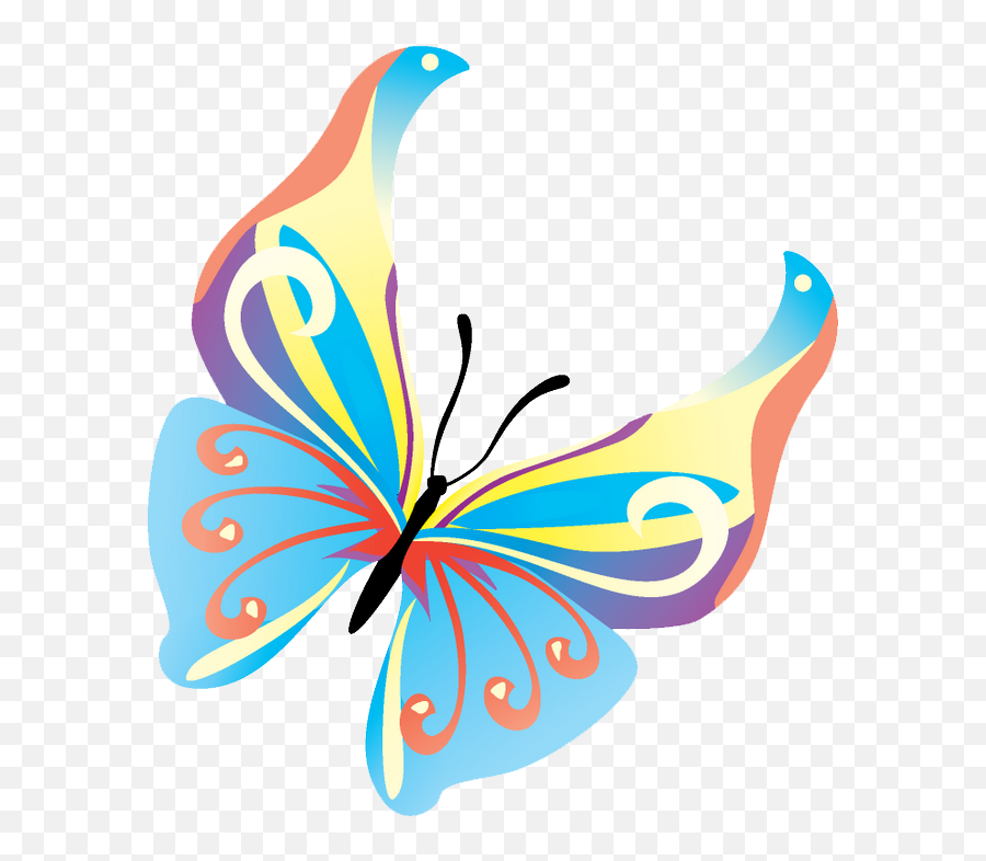 Butterflies Vector Transparent - Butterfly Vector Png,Butterflies Transparent