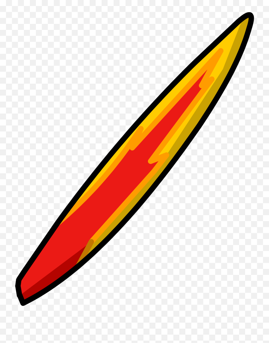 Download Hd Flame Surfboard Icon - Surfboard Flames Png Vertical,Flame Icon Png