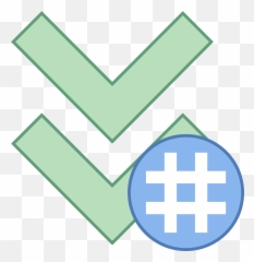 Download Hd Chevron Hashtag Icon - Islamic Art Symbol Horizontal png
