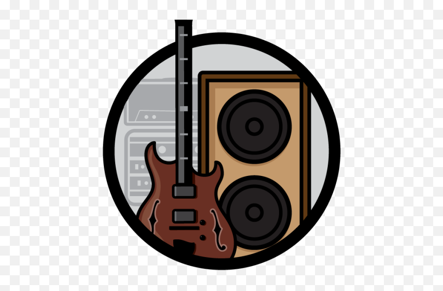 Wordpress Logo Clipart Guitar - Guitar Icon 512x512 Png Hybrid Guitar,Wordpress Icon Png