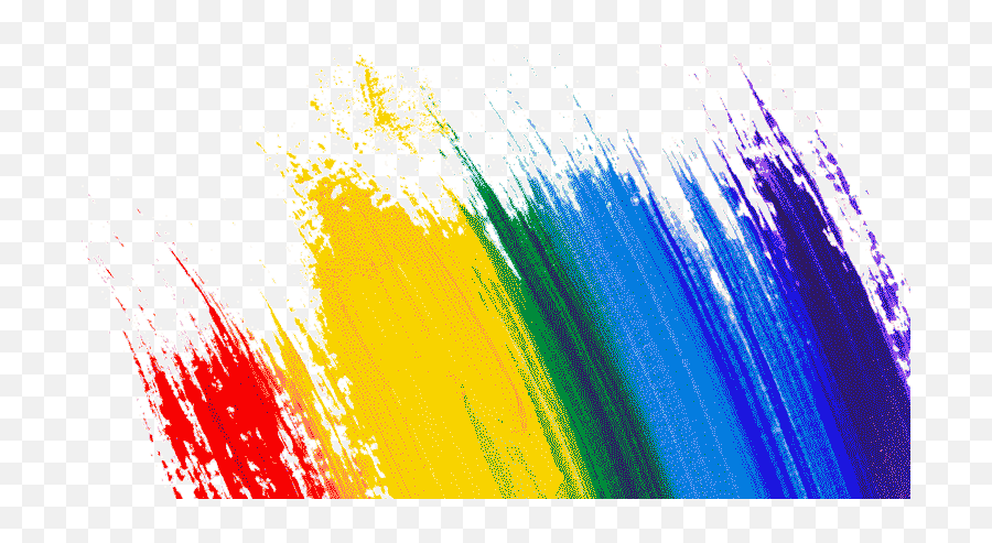 Color Png Pic - Colorful Brush Strokes Png,Colors Png
