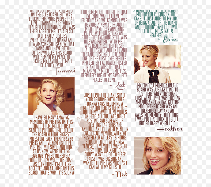 Dianna Agron With - Hair Design Png,Dianna Agron Png