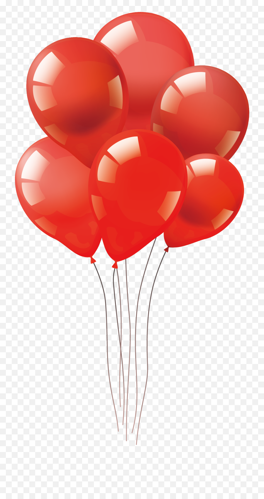 Vector Hand - Transparent Red Balloons Png,Red Balloon Transparent