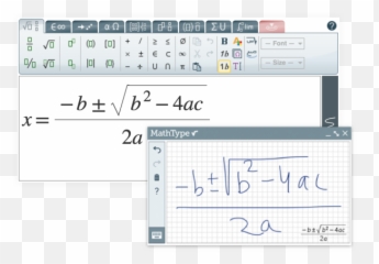Mathtype In Ckeditor - Dot png