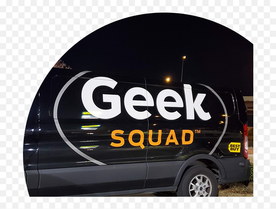 Fleet Wraps - Commercial Vehicle Png,Geek Squad Logo