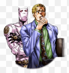 Ssr Yoshikage Kira Limited - Jojoss Wiki Transparent Yoshikage Kira Png,Riddler Png