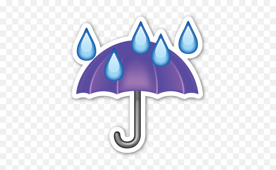 This Sticker Is The Large 2 Inch Version That Sells For 1 - Emojis Whatsapp Lluvia Png,Water Emoji Transparent