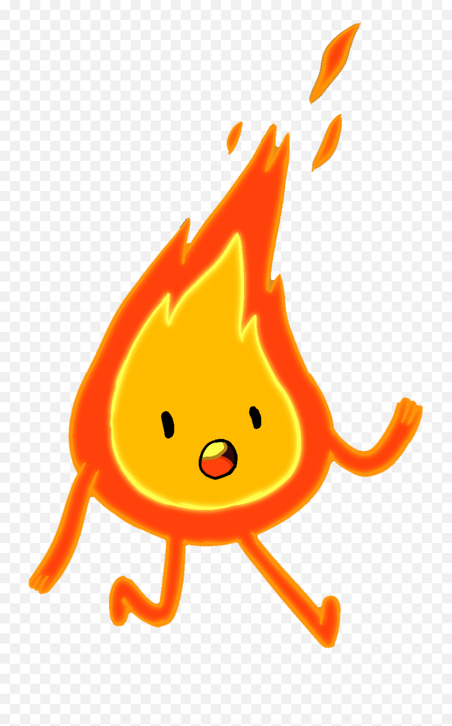Flame Person Png - Adventure Time Flame Person,Fire Vector Png