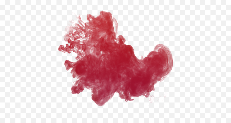 Red Smoke Png - Red Mist No Background,Watercolor Png