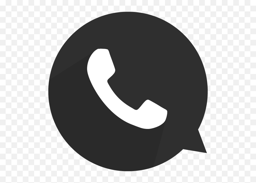 Phone Icon - Phone Icon Vector Circle Png,Grey Mail Icon