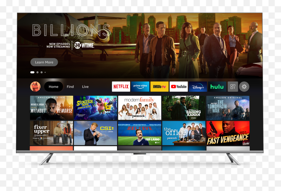 Amazon Tvs Will Soon Support Airplay And Allow You To - Amazon Fire Tv Omni Series Png,Fire Icon For Youtube