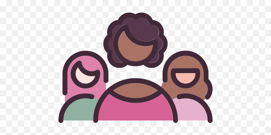 Womans Icon Day Friend Group - Group Of Friend Icon Png,Friend Icon