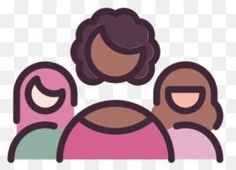 Womans Icon Day Friend Group - Group Of Friend Icon png