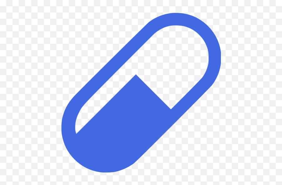 Royal Blue Pill Icon - Free Royal Blue Health Icons Blue Pill Icon Png,Free Health Icon