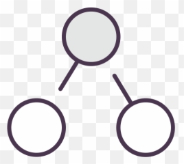 Viral Link Linked Social Media Share Sharing Icon - Png Download Decision Tree Icon