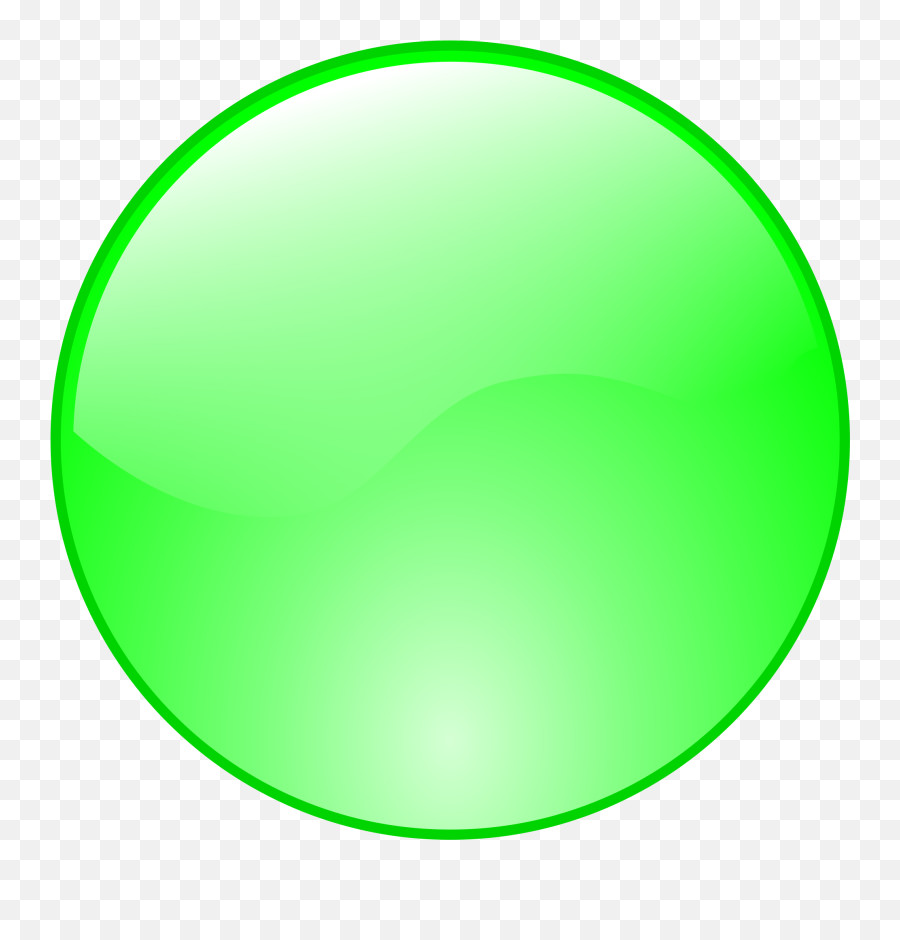 Square Clipart Green Button - Lime Green Circle Png,Green Circle Png