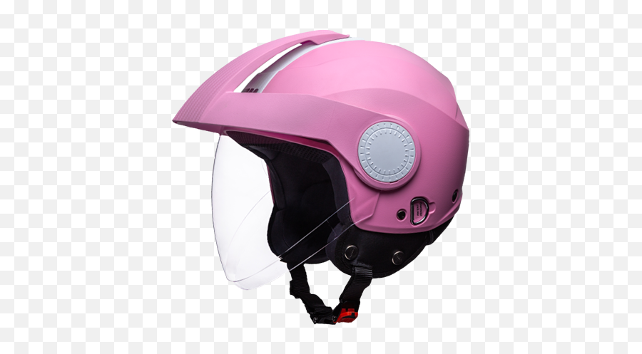 Open Face Motorcycle Bike Two - Wheeler Riding Helmets For Scooty Studds Ladies Helmet Png,Icon Helmets For Women