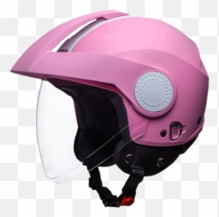 Open Face Motorcycle Bike Two - Wheeler Riding Helmets for Scooty Studds Ladies png