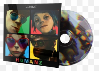 Gorillaz - Humanz TheAudioDBcom Optical Disc png