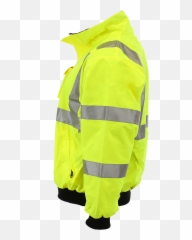 The Navigator High Visibility Jacket W Reflective Trim Png