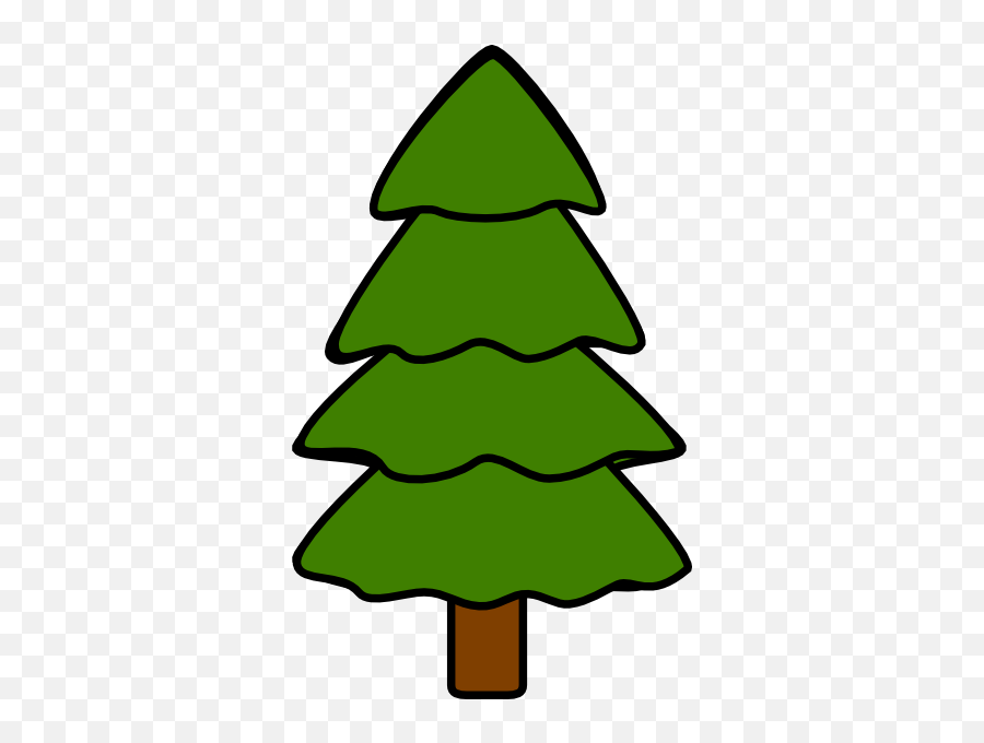 Fir Tree Clipart Free Download - Cartoon Pine Tree Clipart Png,Pine Tree  Transparent Background - free transparent png images 