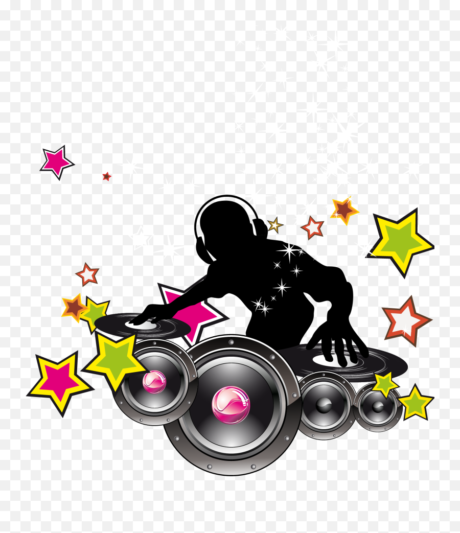 Dj Vector Free - Transparent Background Dj Png Logo Transparent Dj Clipart Png,Dj Png