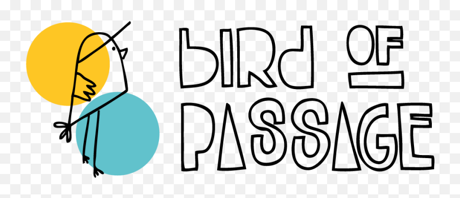 Bird Of Passage Coffee - Clip Art Png,Bird Logo