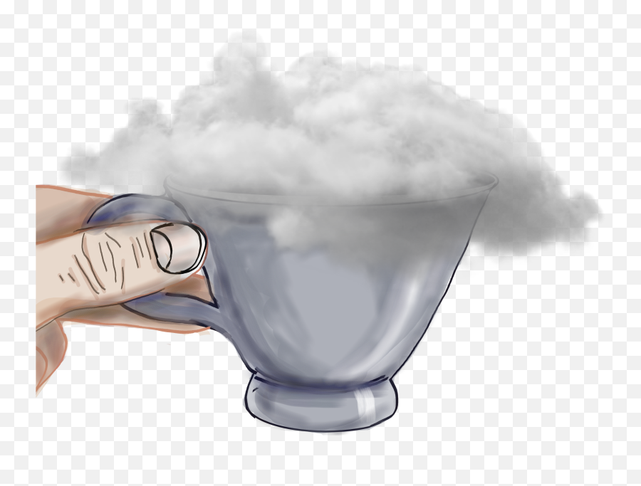 Cupofsmoke Smoke Puff Coffeecup Cup Teacup Hand Holding - Sketch Png,Smoke Puff Png
