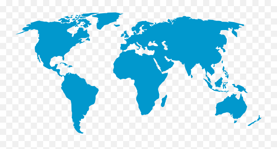 Globo - World Map Png,Globo Png