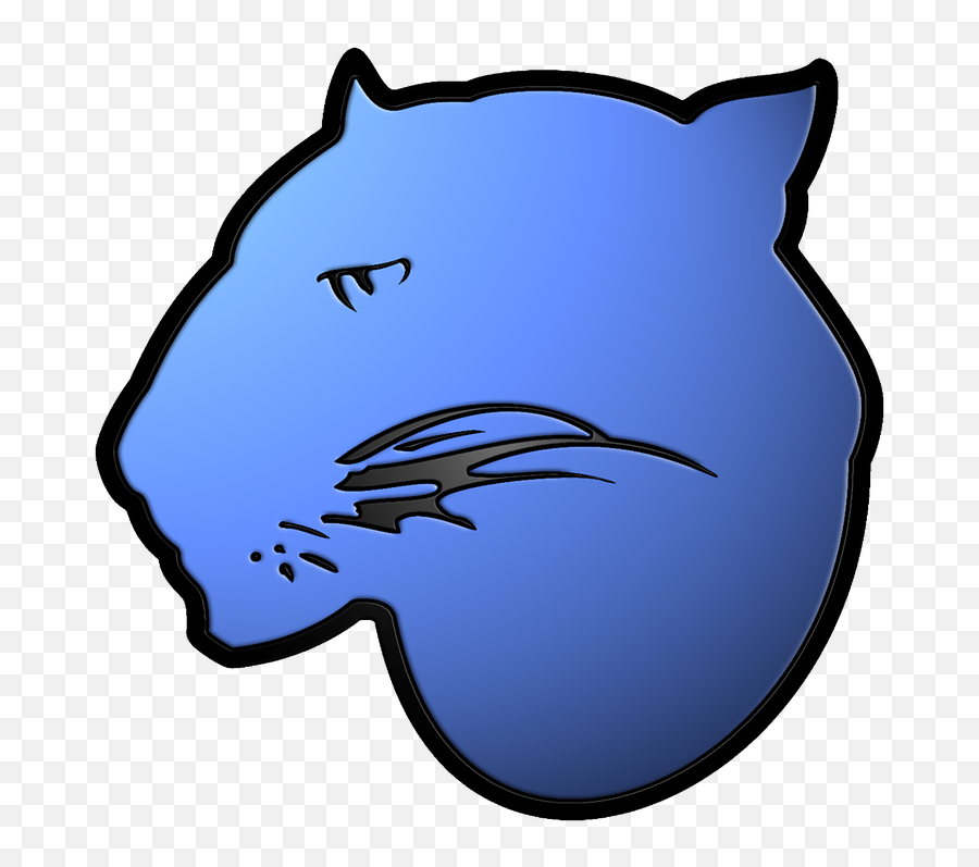 Blue Panther Logo - Black Panther Png,Panther Logo Images