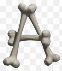 Buy Bone Font To Create Unique Scary Halloween Designs - Letter png