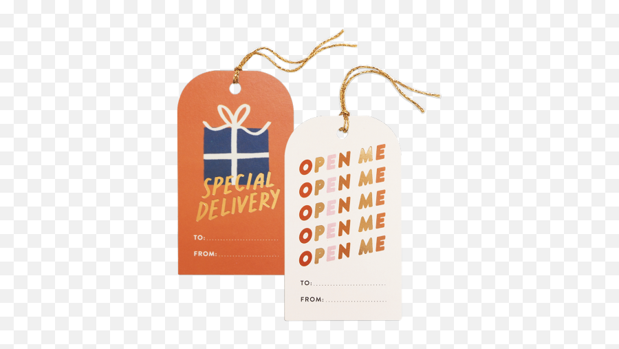 Christmas Gift Tag Png - Special Delivery Gift Tags Graphic Design,Gift Tag Png