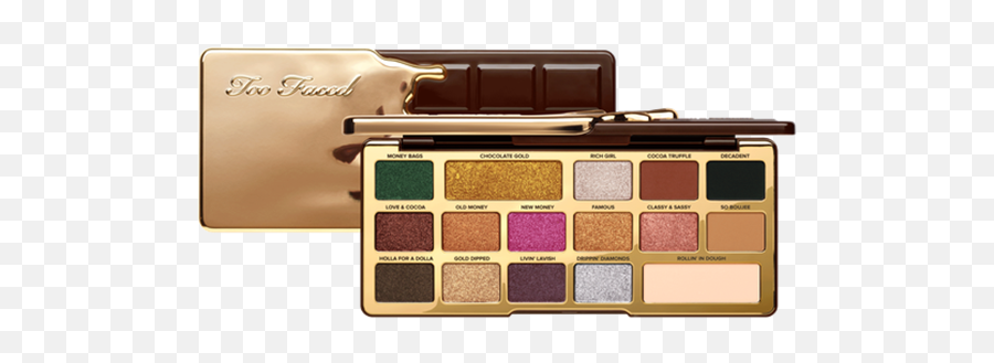 Chocolate Gold Eye Shadow Palette - Too Faced Melted Chocolate Palette Png,Eye Flare Png